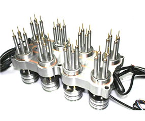 A 32-honeycomb needle valve system