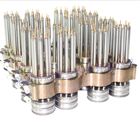 【 Patent Product 】 1 out of 128 honeycomb needle valve hot runner system